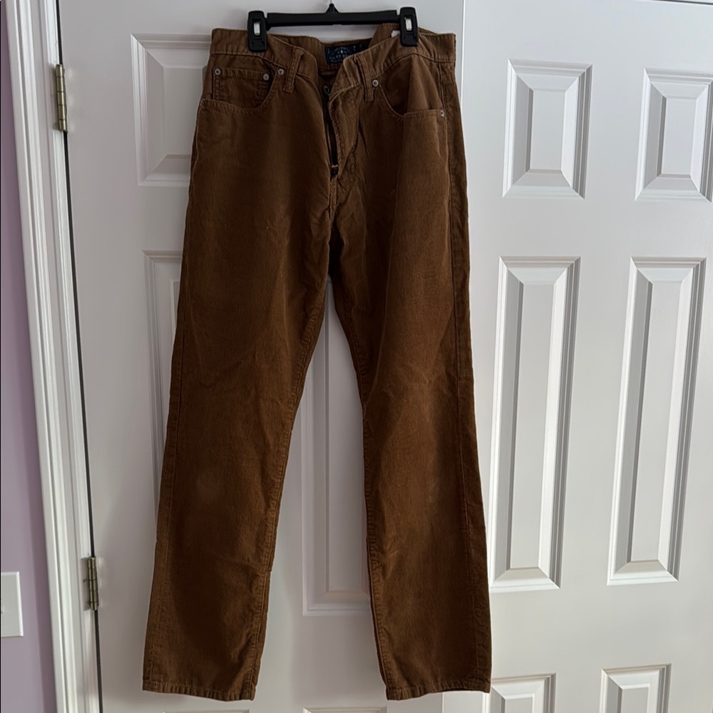 Men's Lucky Brand Brown Corduroy Pants